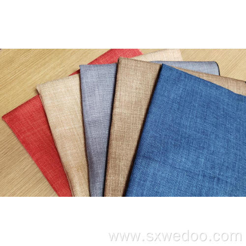 Woven Polyester Doris Mat Linen Fabric for Sofa